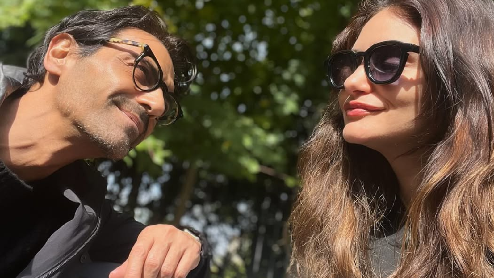 Arjun Rampal And Gabriella Demetriades