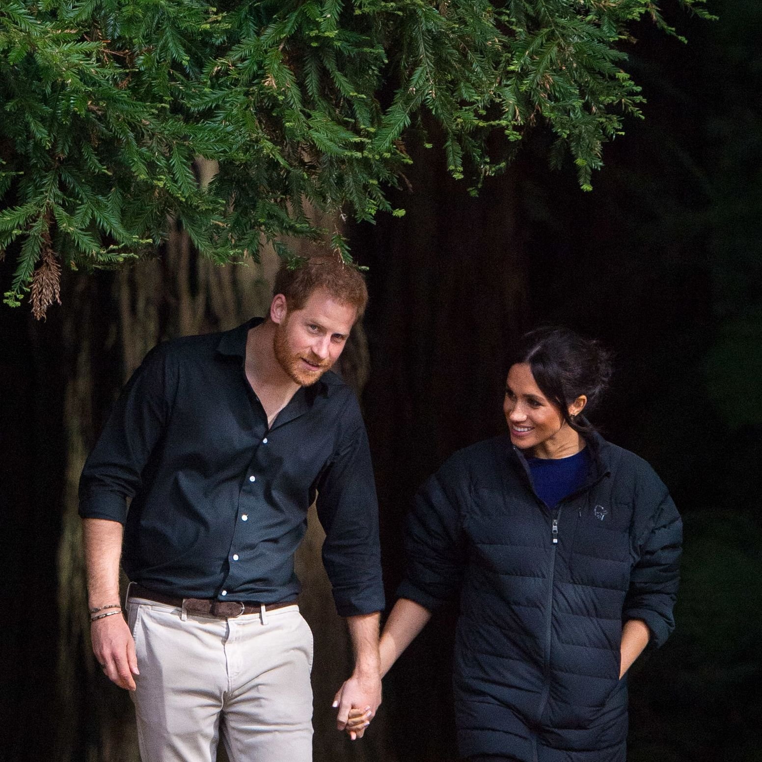 Meghan Markle Wears Prince Harry's Puffer Coat in New Zealand | Teen Vogue